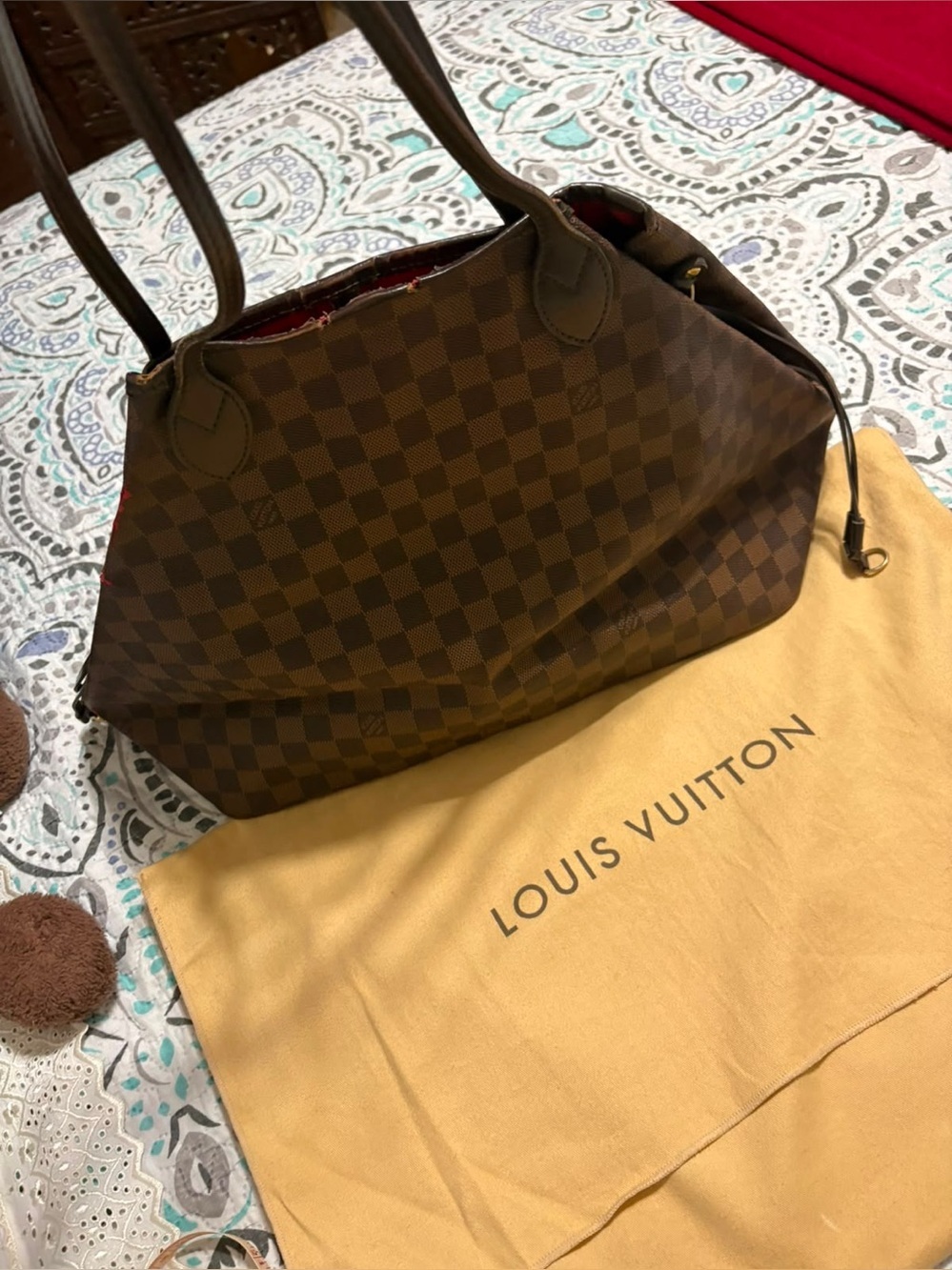 Louis Vuitton Neverfull MM (Damier Ebene) – Prime Restoration Project - Picture 3 of 14
